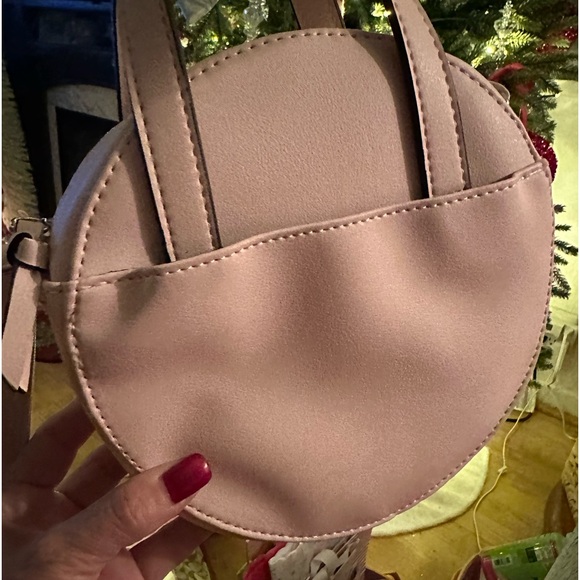 Round Pink Shoulder Bag/Crossbody - Picture 2 of 6